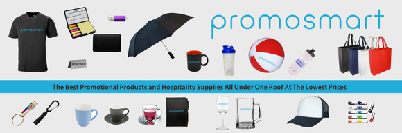 The best promotional and hospitality supplies all under one roof at the lowest prices!
