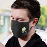 Black Reusable 3-ply Cotton Face Mask