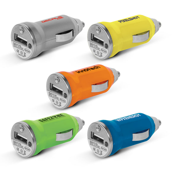 Colourful Mini Car Charger