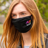 Black Reusable 3-ply Cotton Face Mask