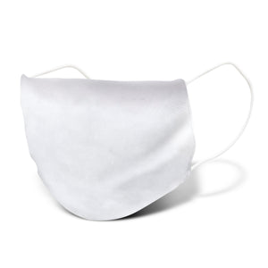 White Reusable Face Mask Full Colour